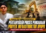Tender Proyek DPUPR Purworejo Disorot Fraksi PPP: Jangan Sampai Pemenang Diarahkan Sejak Awal