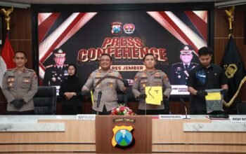 Polres Jember Tuntaskan 60 Perkara dalam Dua Bulan, 12 Tersangka Curanmor Diamankan