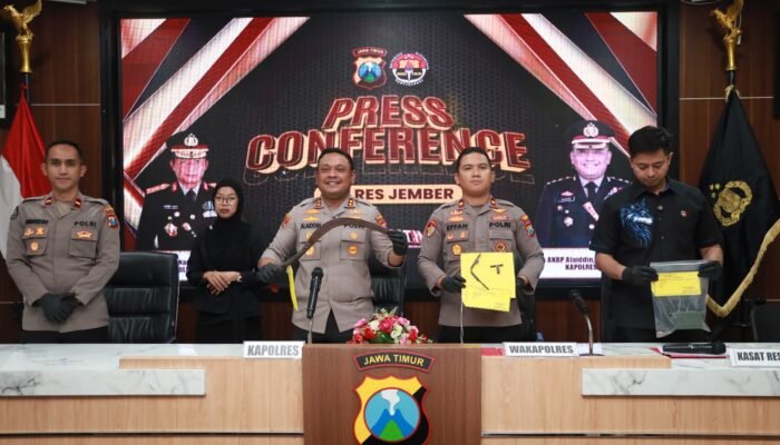 Polres Jember Tuntaskan 60 Perkara dalam Dua Bulan, 12 Tersangka Curanmor Diamankan