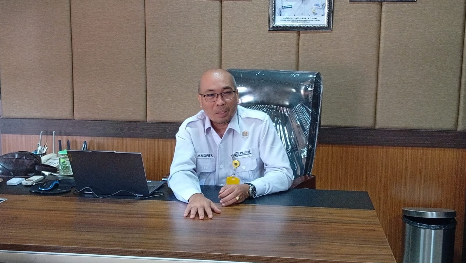 Gedung Kantor Pertanahan ATR/BPN Kabupaten Cilacap, Jawa Tengah.