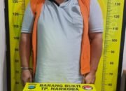 Gagalkan Upaya Pengiriman Sabu 928 Gram Dari Bandara, S Di Ciduk Satresnarkoba Polresta Deli Serdang