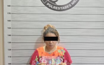 Memalukan! Kepling Wanita di Medan Tersandung Kasus Narkoba Ditangkap Polrestabes Medan