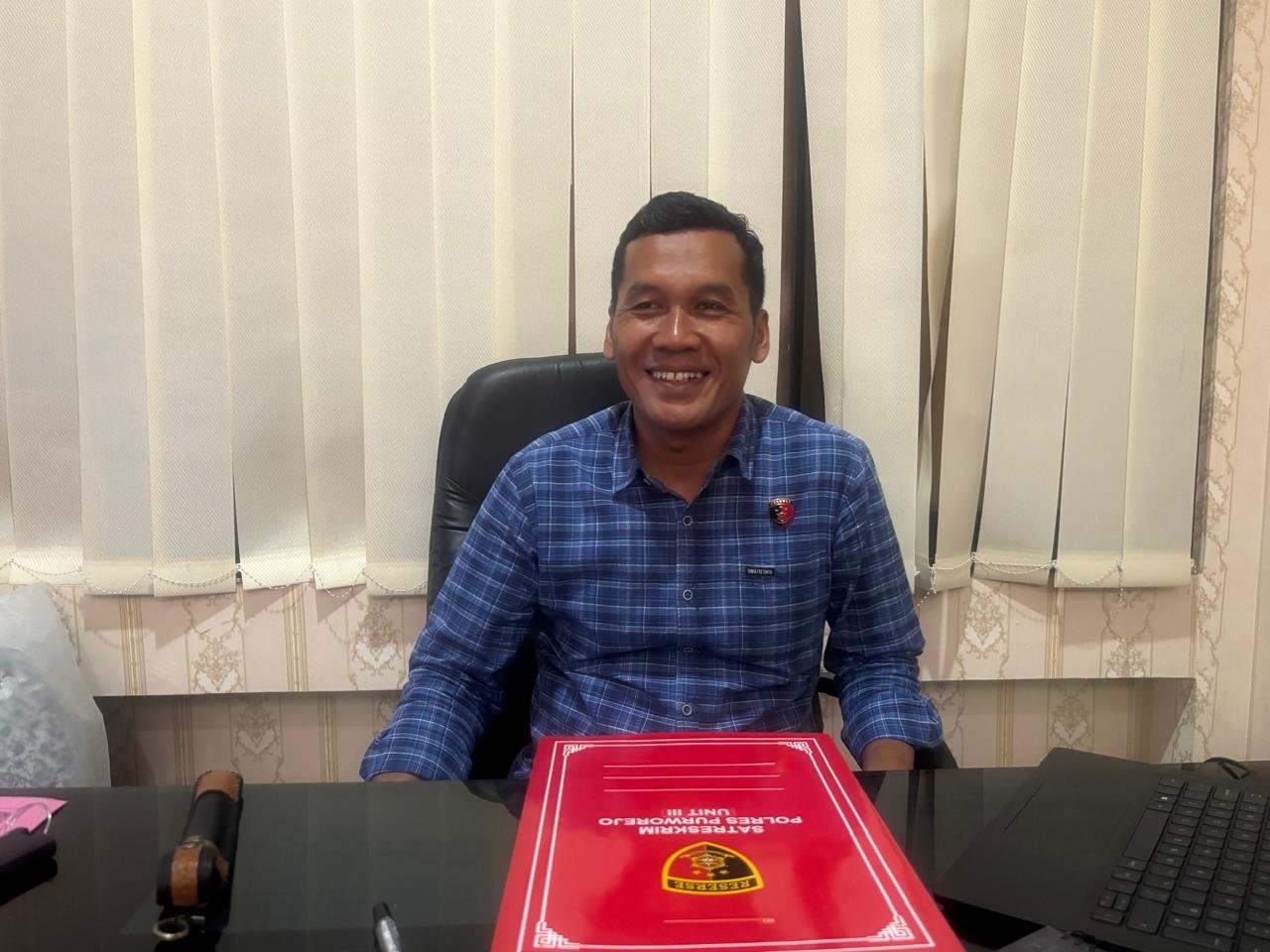 Mapolres Purworejo tempat diterimanya aduan dugaan masalah tender oleh LSM Tamperak.
