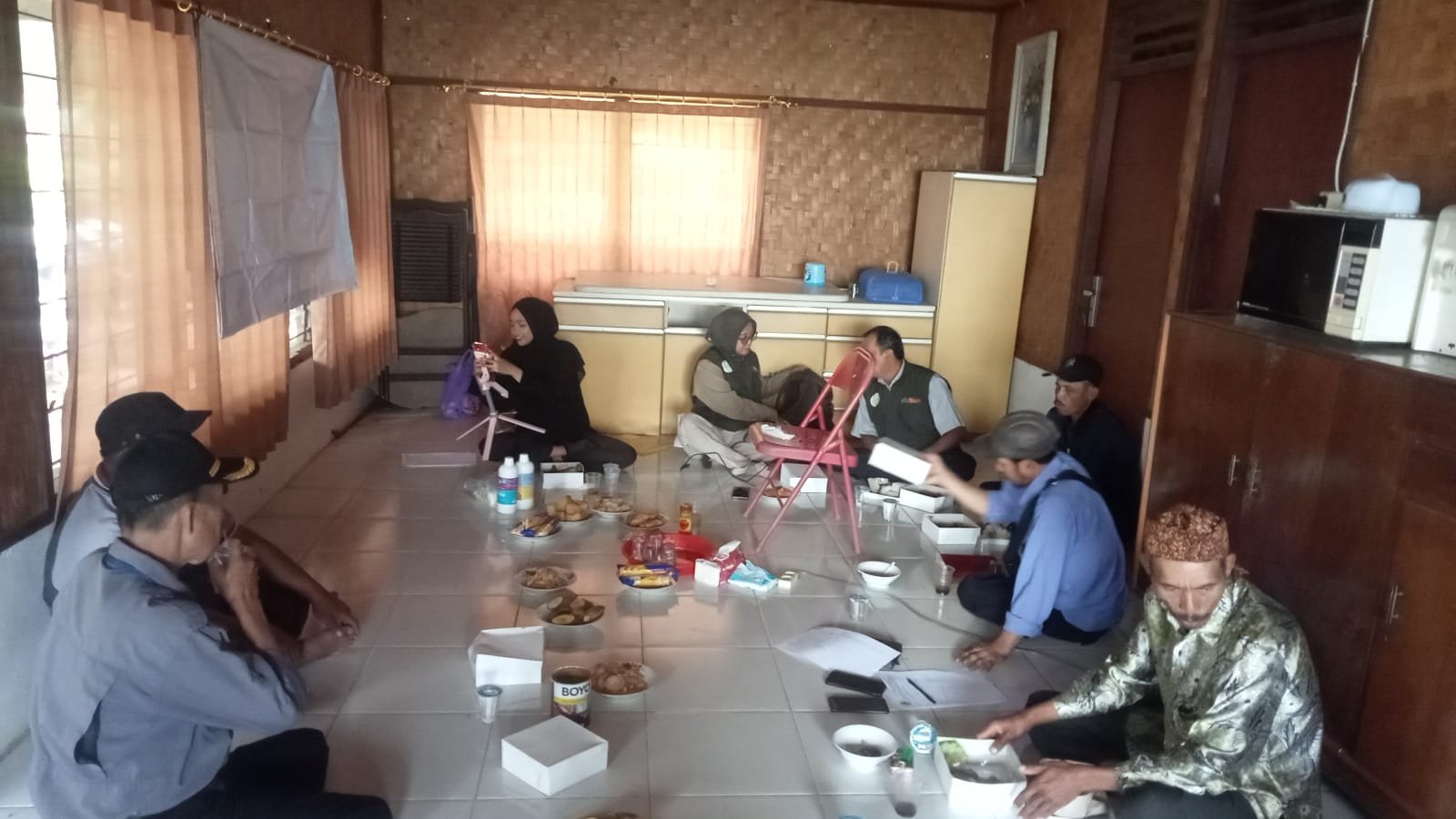 Petani di Sukamakmur, Bogor, mengikuti Bimbingan Teknis dari Dinas Perkebunan Jabar.