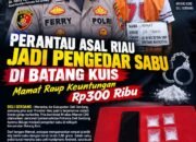 Perantau Asal Riau Jadi Pengedar Sabu di Batang Kuis, Mamat Raup Keuntungan Rp300 Ribu