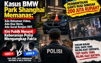 Kawasan Park Shanghai Pakuwon City Surabaya tempat bermulanya perselisihan parkir mobil BMW.
