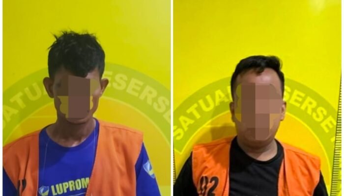 Jual Sabu, Dua Warga Tanjung Morawa Ditangkap Satres Narkoba Polresta Deli Serdang
