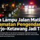 Ketika Lampu Jalan Mati, Keselamatan Pengendara Kutoarjo–Ketawang Jadi Taruhan