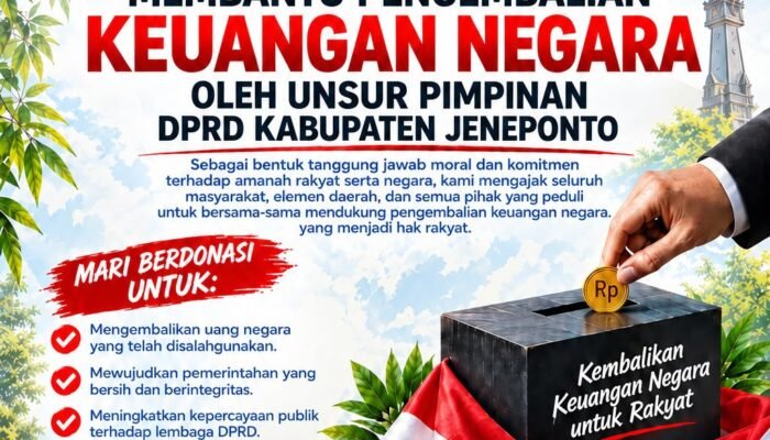 Aliansi Amarah Rakyat Jilid II Gelar Open Donasi, Soroti Temuan BPK hingga Krisis Energi Jeneponto