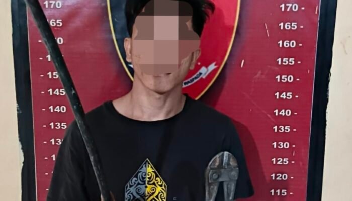 Unit Reskrim Polsek Tanjung Morawa Amankan Terduga Pelaku Pencurian Kabel di Tanjung Morawa
