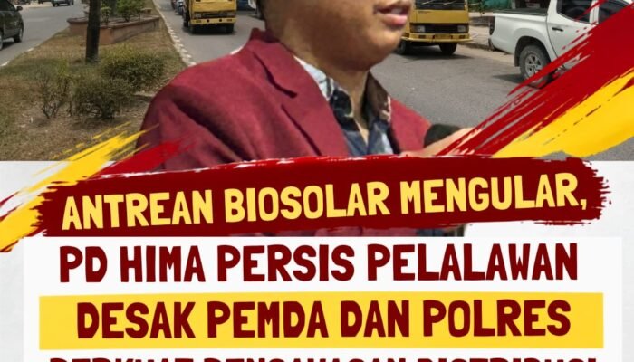 Antrean Biosolar Mengular di Pelalawan! Hima Persis Minta Stok dan Distribusi Diawasi