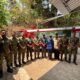 Penyaluran bantuan air bersih oleh YON TP 445/Sawunggalih bersama Brigade Joxzin di Desa Sidorejo, Purworejo.