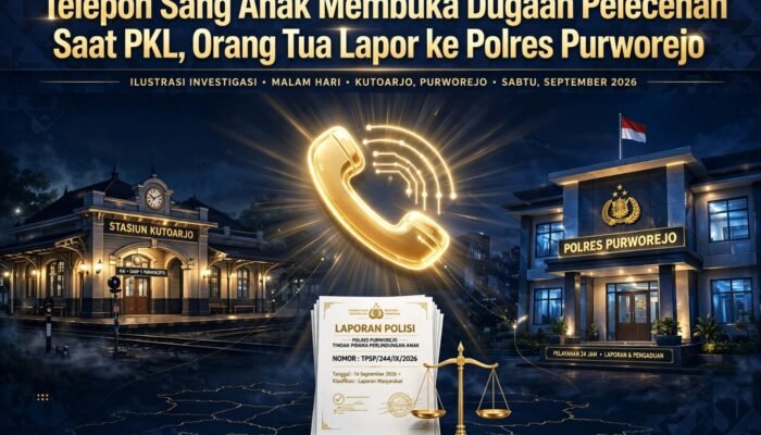 Telepon Sang Anak Jadi Awal Laporan, Dugaan Perlakuan Tak Pantas Saat PKL Masuk Polres Purworejo
