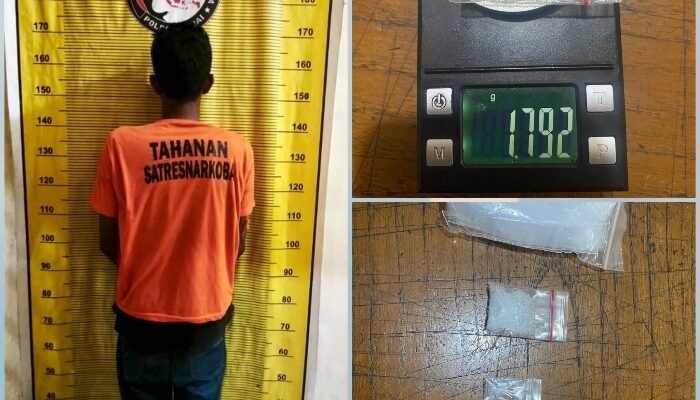 Kapolres Binjai AKBP Bimo Moernanda Persempit Ruang Gerak Pengedar Sabu, Satu Pria Diamankan