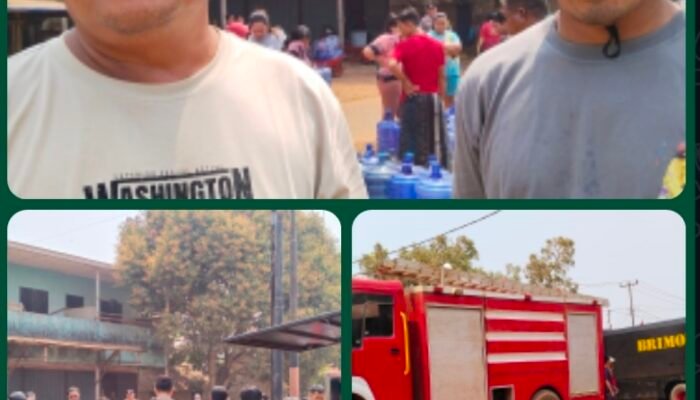 Lebih dari Sebulan Kesulitan Air Bersih, Warga Sungai Tengar Ketapang Akhirnya Dapat Bantuan