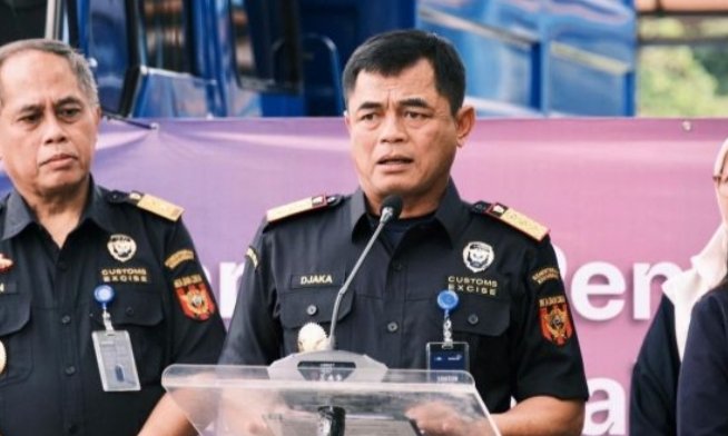 Direktur Jenderal Bea dan Cukai, Djaka Budhi Utama.