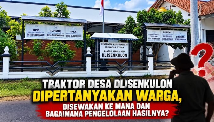 Traktor Desa Dlisenkulon Dipertanyakan Warga, Jika Disewakan ke Mana Hasilnya?