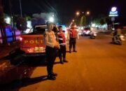 Patroli Malam Sat Samapta Polres Langkat, Cegah Kejahatan Jalanan dan Dekatkan Layanan Polri 110 kepada Masyarakat