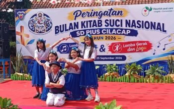 Bukan Sekadar Lomba, BKSN di SD Pius Cilacap Gabungkan Pembinaan Rohani dan Kreativitas Siswa