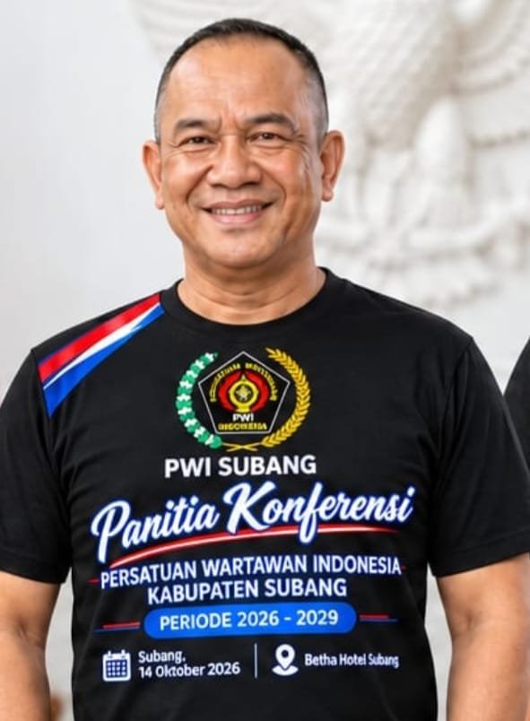 persiapan Konferensi PWI Kabupaten Subang periode 2026–2029 di Hotel Betha.