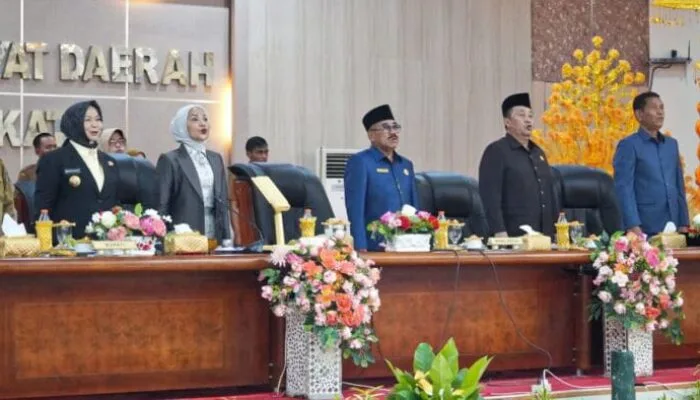 DPRD Langkat Tetapkan 896 Pokok-Pokok Pikiran dalam Rapat Paripurna