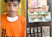 8 Paket Sabu 4,67 Gram Diamankan, Satresnarkoba Polres Binjai Tangkap Terduga Pengedar di Binjai Barat