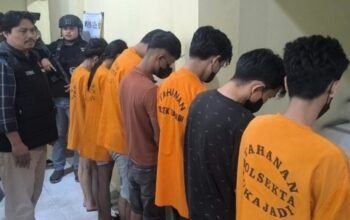 Alamak!Pesan Perempuan via MiChat Berujung Pemerasan di Hotel Pekanbaru, 5 Orang Ditangkap Mapolsek Sukajadi tempat penyelidikan kasus pemerasan bermodus aplikasi MiChat.