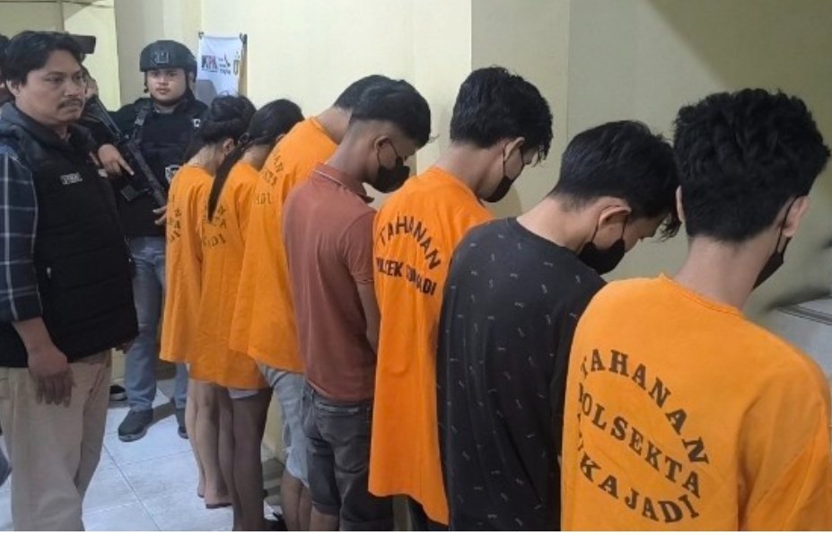Mapolsek Sukajadi tempat penyelidikan kasus pemerasan bermodus aplikasi MiChat.