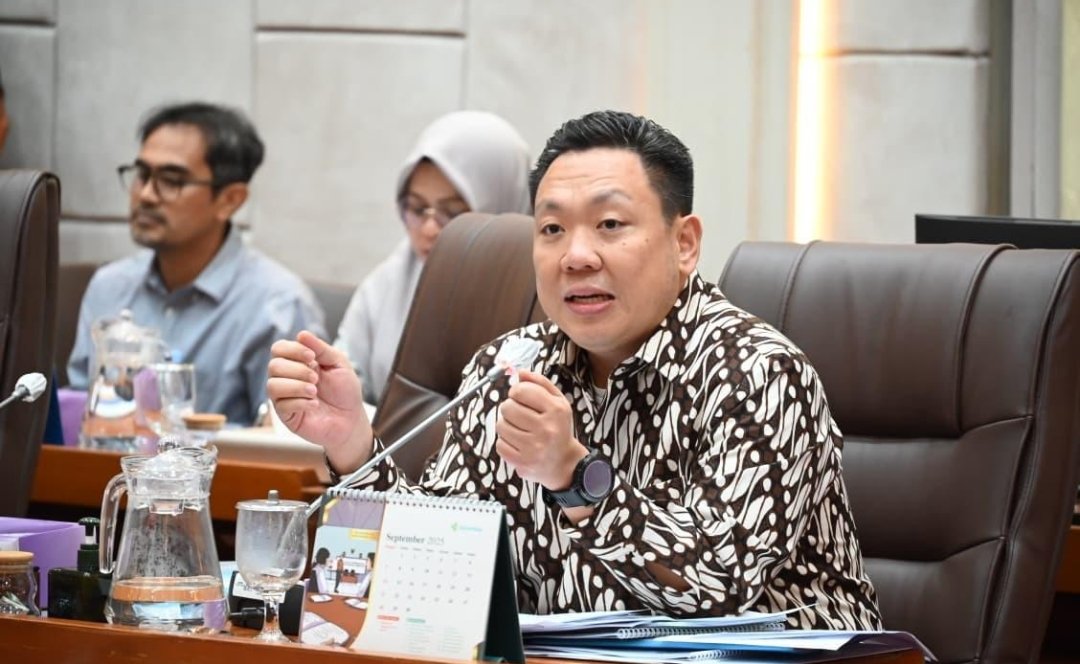 Gedung Nusantara DPR RI di Senayan, Jakarta.