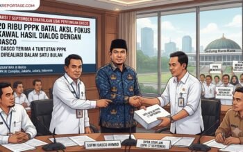 20 Ribu PPPK Sudah Daftar Aksi 7 September, Tapi Mendadak Dibatalkan Usai Bertemu Dasco, Ada Apa?