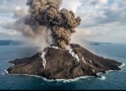 Gunung Anak Krakatau Erupsi Lagi, Berton Panjaitan Minta Warga Tak Panik: 209 Penerbangan Terdampak