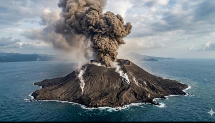 Gunung Anak Krakatau Erupsi Lagi, Berton Panjaitan Minta Warga Tak Panik: 209 Penerbangan Terdampak