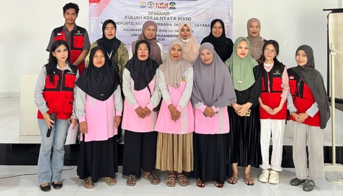 KKN-T Unhas Gelombang 116 Latih Kader Posyandu, Data Balita Akurat untuk Cegah Masalah Gizi Anak