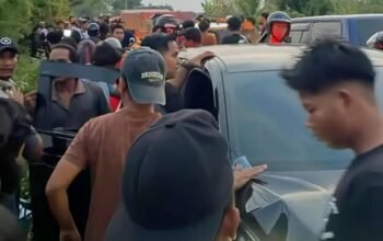 Viral !Kejar-kejaran Mobil di Banjarmasin hingga Sungai Tabuk, Pengemudi Dibawa ke Polda Kalsel