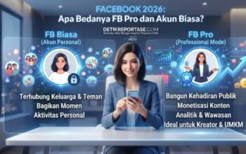 Facebook 2026: Apa Bedanya FB Pro dan Akun Biasa? Ini Manfaatnya bagi Pengguna