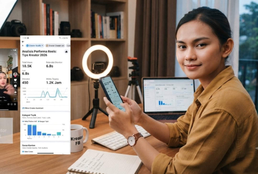 Kenapa Reels Facebook tidak banyak ditonton? Simak panduan lengkap mulai dari isi video, kualitas teknis, hingga analisis data audiens.