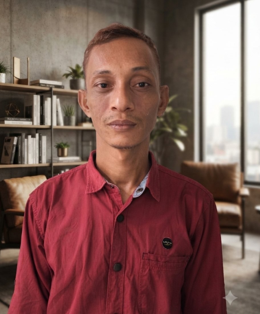 Syahrin Mulyadin saat menyampaikan pandangan dan gagasannya untuk Desa Kuala Tolam