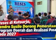 Pasar Kutoarjo Ditarget Dibangun 2027, Hendro Susilo Soroti Pemerataan Program dan Kesejahteraan Kader Kesehatan