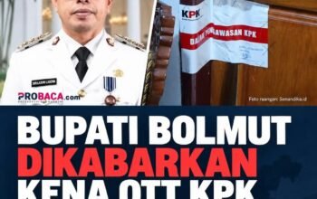 Ada Apa di Bolmut? Bupati Dikabarkan Diamankan Beredar, 4 Kantor OPD Dipasang Tanda KPK
