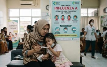Influenza A Naik di Indonesia, Anak Usia 0–4 Tahun Jadi Perhatian Kemenkes