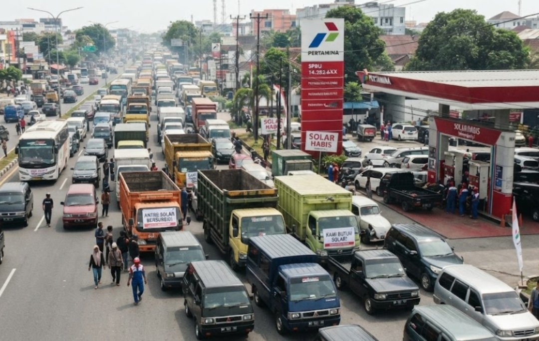 Suasana RDP DPRD Riau bersama Ormas dan Pertamina terkait kelangkaan Solar bersubsidi di Pekanbaru.