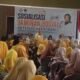 Penyerahan simbolis santunan BPJS Ketenagakerjaan kepada keluarga ahli waris di Desa Tambaksari, Wanareja, Cilacap.