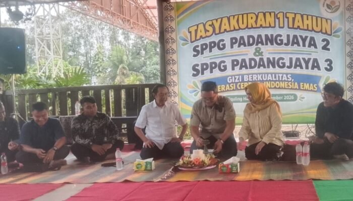 Genap Setahun, SPPG Padang Jaya 2 dan 3 Cilacap Evaluasi Pelaksanaan MBG
