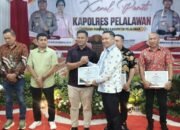 Malam Pamit Kenal Kapolres Pelalawan, PT Musim Mas Terima Penghargaan dan Perkuat Komitmen Cegah Karhutla