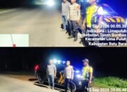 Polsek Lima Puluh Gelar Patroli Dini Hari, Antisipasi Tawuran dan Gangguan Kamtibmas