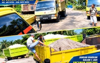 Penambangan Pasir Galian C di Sungai Dalu Dalu Resahkan Warga Batu Bara, Ancam Tanggul dan Keselamatan Jalan