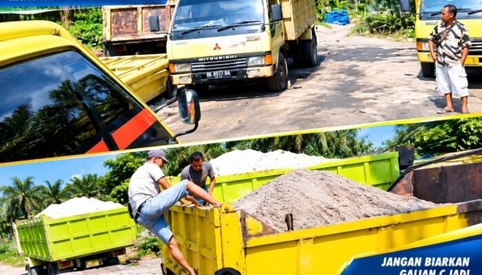 Penambangan Pasir Galian C di Sungai Dalu Dalu Resahkan Warga Batu Bara, Ancam Tanggul dan Keselamatan Jalan