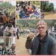Tokoh pemangku adat Pengulu Mudo Syamsi MS., S.H. menyampaikan sejarah sengketa lahan di Pelalawan.
