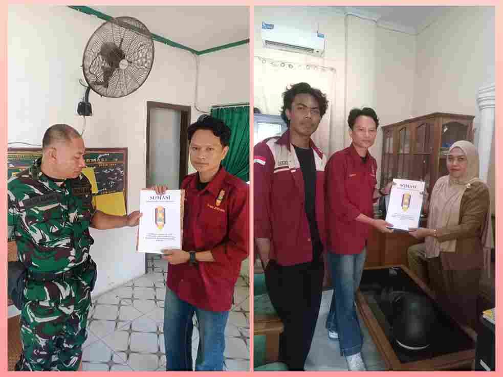 Pengurus PC IMM Jeneponto saat menyampaikan somasi terbuka terkait proyek KDMP di Jeneponto.