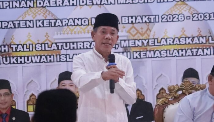 WAKIL BUPATI KETAPANG DORONG DMI SUSUN PROGRAM BERBASIS DATA DAN KEBUTUHAN UMAT
